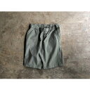 《SERVICE PRICE 50割》フリストフィア Nylon Cotton Zip Pocket Shorts style No.ZS01016