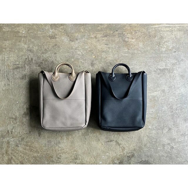 SLOW バッグ メンズ 【SLOW】スロウ Shrink Leather 2way Tote Bag M style No.858S26P