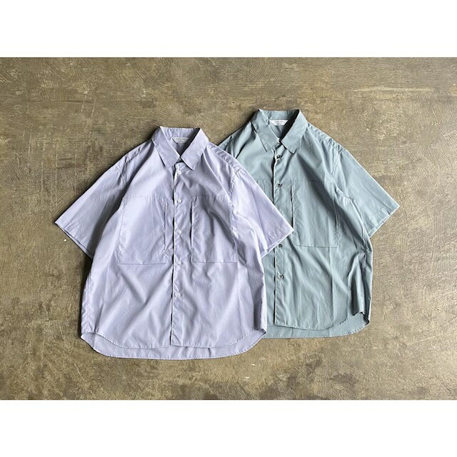 楽天AUTHENTIC Life Store【STILL BY HAND】 スティル バイ ハンド Pima Cotton Broad Cloth Double Pocket Short Sleeve Shirt style No.SH04241