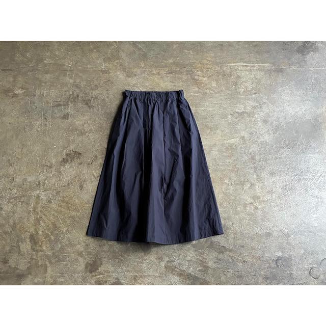  ニコルソンアンドニコルソン 『MIRA-W』High Density Cotton Nylon A-Line Tuck Easy Skirt style No.MIRA-W