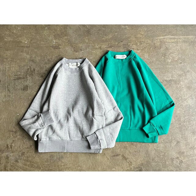 楽天AUTHENTIC Life Store【Shinzone】 シンゾーン 『COMMON SWEAT』Essential Crew Neck Sweat GRAY&GREEN style No. 22AMSCU01/22AMSCU021