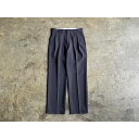  シンゾーン 『CHRYSLER PANTS』2Pleats Trousers CHARCOAL GRAY style No.21AMSPA01