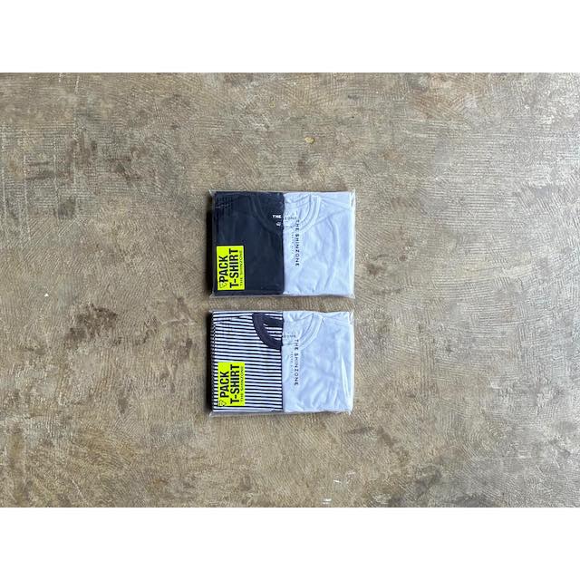 再入荷  シンゾーン 『PACK TEE』Essential 2Pack Basic Cotton S/S T-Shirt style No. 20SMSCU66