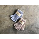 再入荷 【William Brunton】 ウィリアム ブラントン 3Ply Cashmere Rib Wristwarmers (Long) style No.299