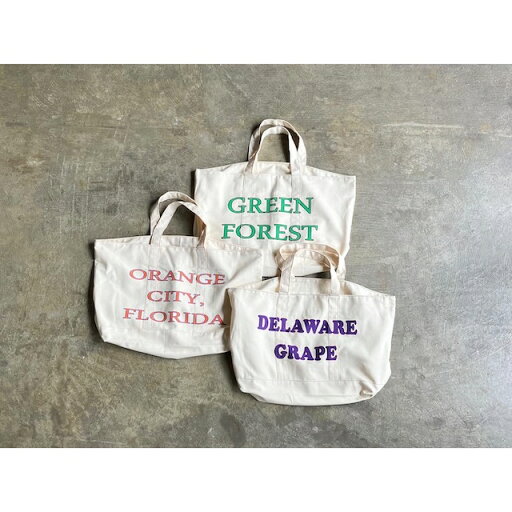 【The Bagmati】 バグマティ Duck Canvas Color Logo Tote Bag style No.AN-230626 【The Bagmati】 バグマティ Duck Canvas Color Logo Tote Bag style No.AN-230626