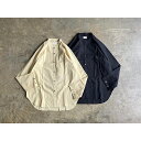 【ATA】 アタ Hemp Cotton V-Neck LS Shirts style No.A01-02014