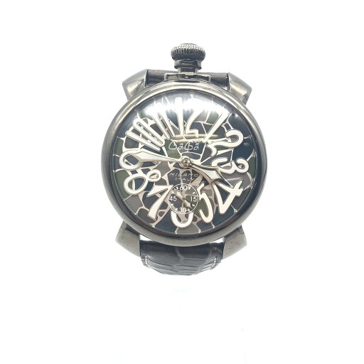 GAGA MILANO ガガミラノ 手巻時計 5012 le ch 1 【中古】 GAGA MILANO ガガミラノ 手巻時計 5012 le ch 1 【中古】