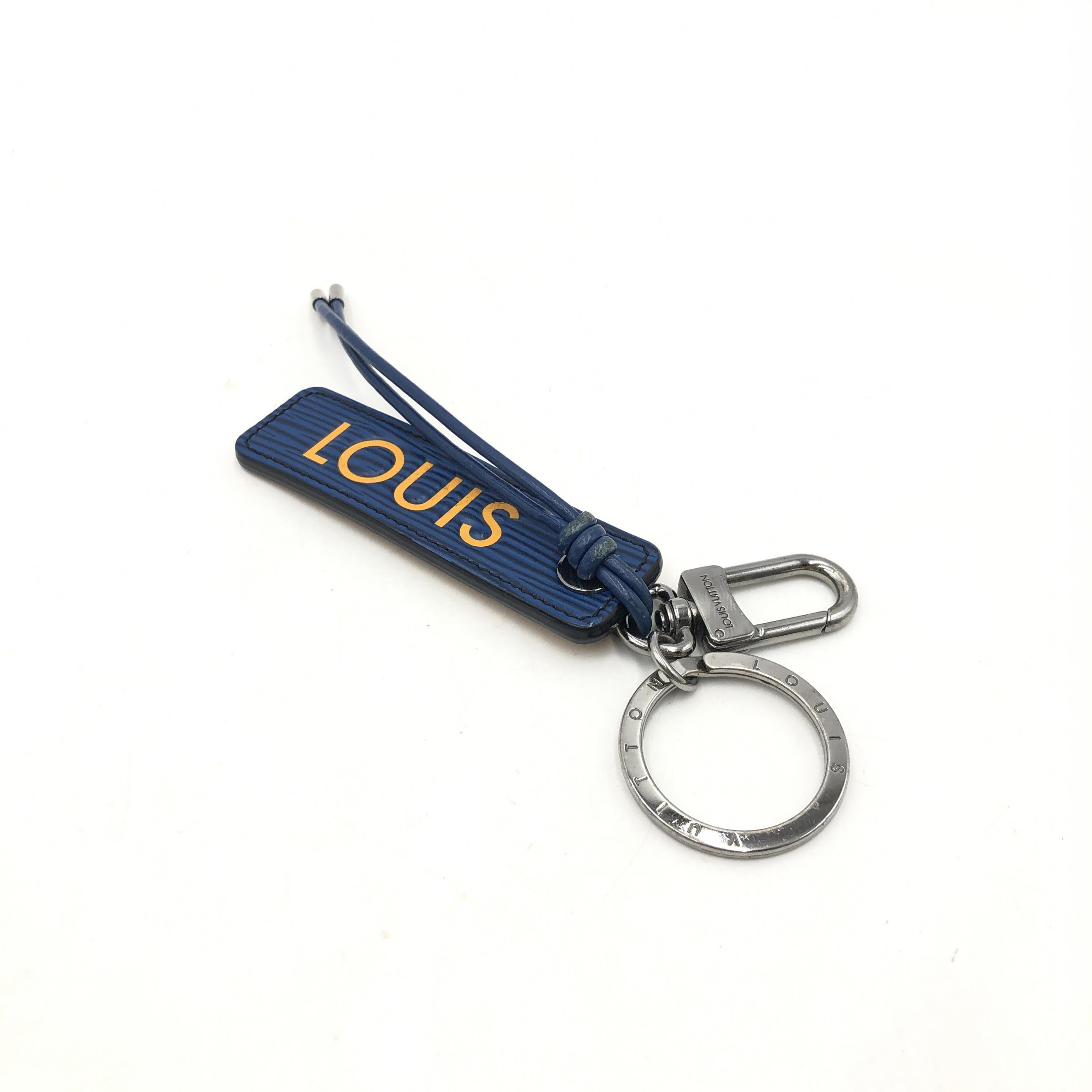 ルイ・ヴィトン Louis Vuitton エピ ポルトクレ LVデュアル バッグチャーム【中古】