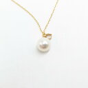 ミキモト ネックレス ミキモト MIKIMOTO 1 粒真珠ネックレス パール 40cm