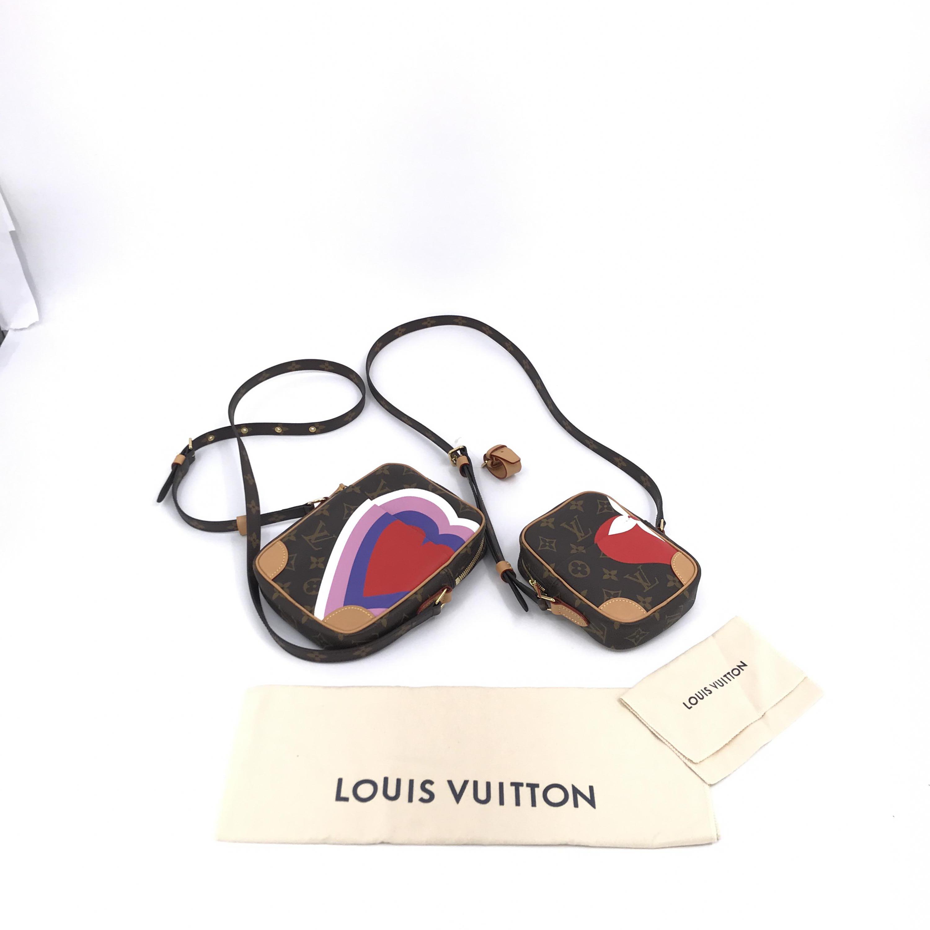 LOUIS VUITTON ルイヴィトン モノグラム モノグラムゲームオンコレクション パナム セット ブラウン M57450 レディース モノグラムキャンバス ショルダーバッグ 【中古】