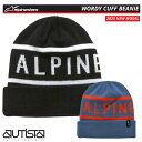 アルパインスターズ ニット帽 WORDY CUFF BEANIE ワーディー カフ ビーニー alpinestars 2025年NEWモデル