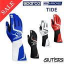 【SALE】Sparco レーシンググローブ TIDE FIA公認 スパルコ タイド 4輪 走行会