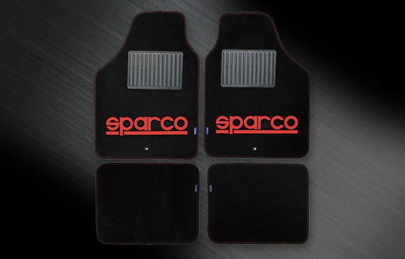 SPARCO CORSA スパルコ コルサ フロアマット レッド 4枚セット SPC1903