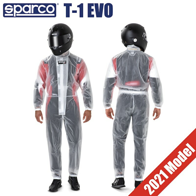 Sparco スパルコ レインスーツ T-1 EVO RAIN SUIT カッパ カート 【店頭受取対応商品】