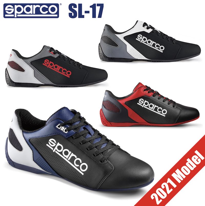 Sparco スパルコ ドライビングシューズ SL-17 レザー【店頭受取対応商品】 メンズ レディース スニーカー 白 黒 大きいサイズ レーシングシューズ シューズ 靴 男性 女性 おしゃれ 高品質 スポーティ 4輪 車用 四輪 運転 サンダル ドライビングサンダル オールシーズン