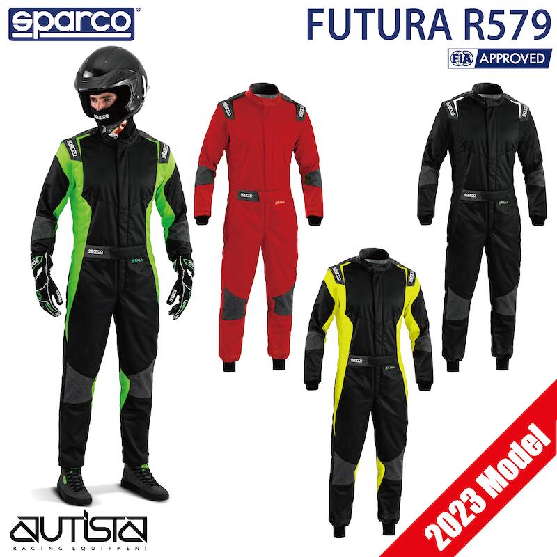 スパルコ レーシングスーツ フツーラ FIA8856-2018公認 Sparco FUTURA R579 4輪 走行会 2023年