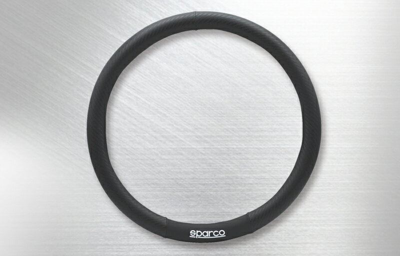 スパルコ コルサ ステアリングカバー カーボン SPS127 Sサイズ SPS127BKJ-S SPARCO CORSA 【店頭受取対応商品】
