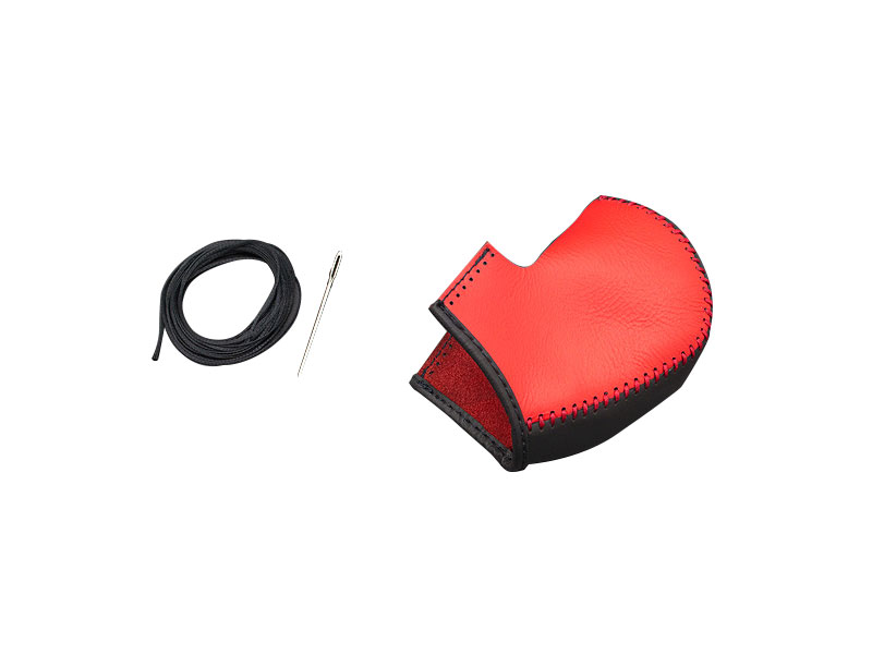 G'BASE デザインシフトノブカバー スタンダード ブラック×レッド ジムニーシエラ JB74W 4AT車専用 ※5MT車不可