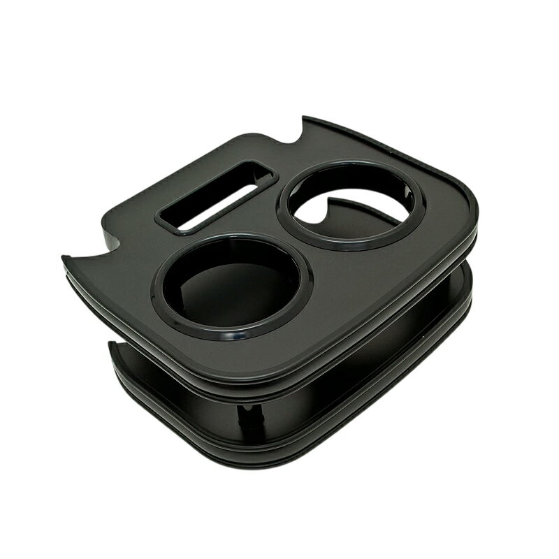 Drink Holders - ISB フロント センターカップホルダー オール ブラック ハイエース 200系 標準＆ワイド（共通）1型～6型