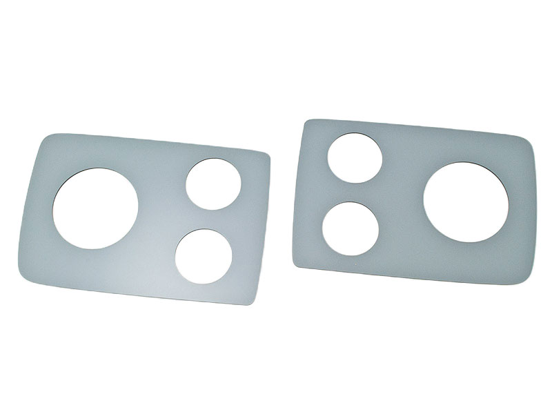 スモークテールレンズカバー ライトスモーク/穴有 左右セット エブリイバン DA17V 2015/2〜