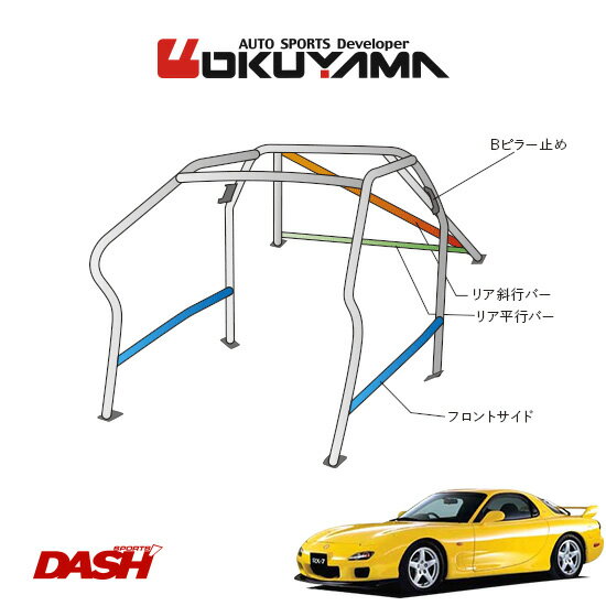 OKUYAMA オクヤマ DASH ロールバー スチ