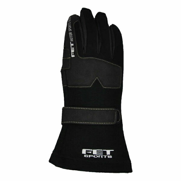 FET 3Dレーシンググラブ ブラック/ブラック XLサイズ 71172148 レーシンググローブ