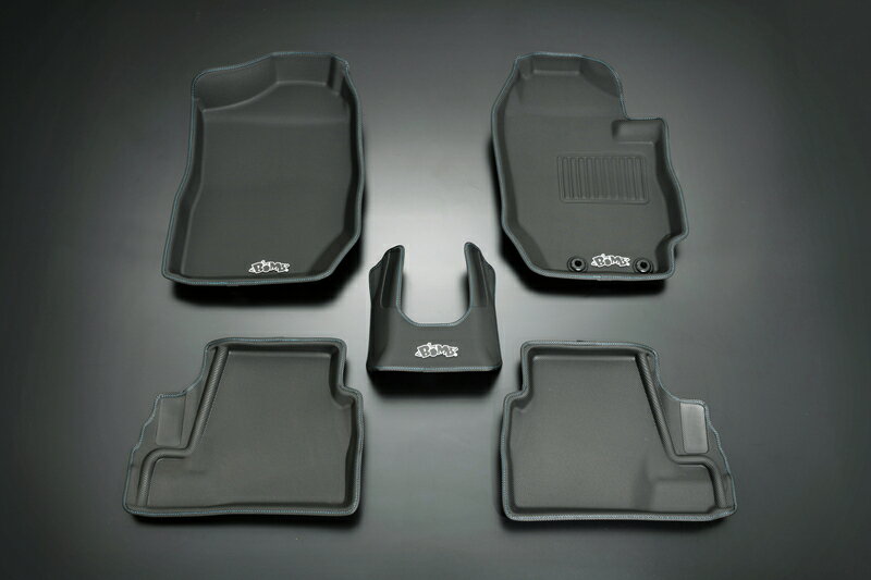 Genb 玄武 アクティブ3Dフロアマット Blue Stitch ジムニー JB64W ※5MT専用 北海道・沖縄・離島は要確認