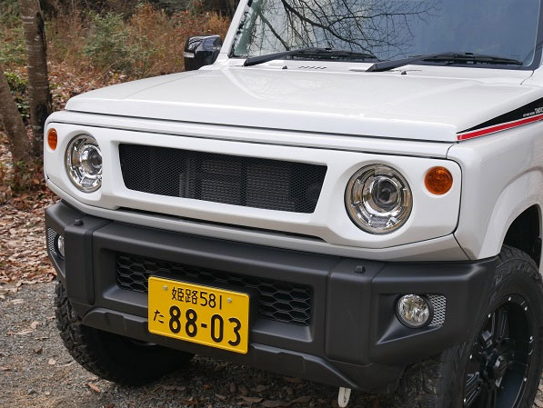 ORSタニグチ FRPフロントグリル 未塗装 ジムニー / ジムニーシエラ JB64W JB74W 沖縄・離島は着払い