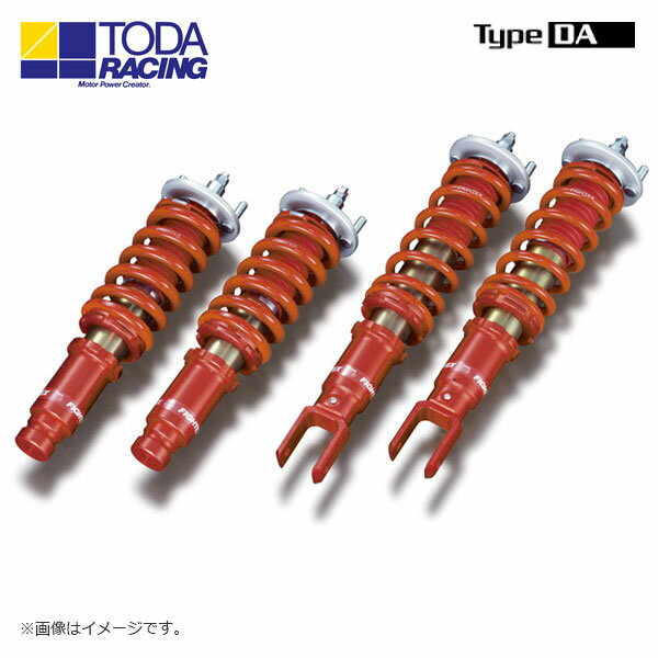 戸田レーシング ファイテックスダンパーKIT ダンパー＋スプリング＋ピロアッパー(1台分) Type DA シビック EK4 EK9 TYPE R 沖縄・離島は要確認