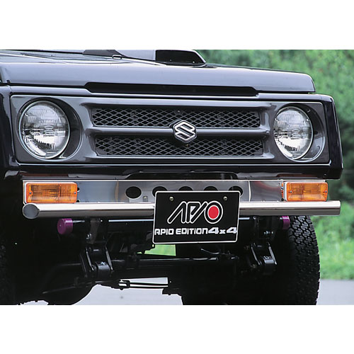 APIO アピオ ステンレス フロントバンパー ジムニー SJ30 / JA11 / JA71 / JA12 / JA22