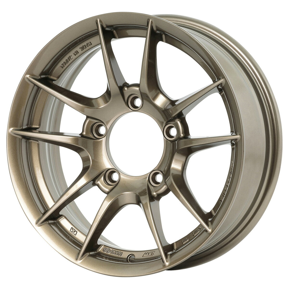 APIO アピオ アルミホイール WILDBOAR Z 16インチ 5.5J 5H PCD139.7 +20 1本 ブロンズ ジムニー