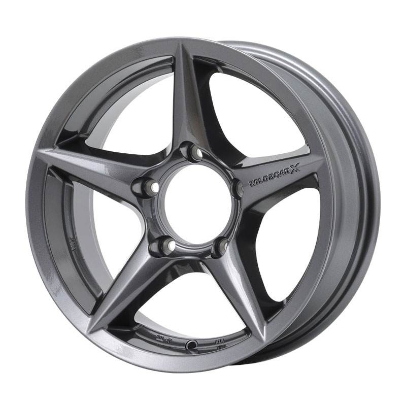 APIO アピオ アルミホイール WILDBOAR X2 16インチ 6.0J 5H PCD139.7 +-0 1本 ブラック ジムニーシエラ