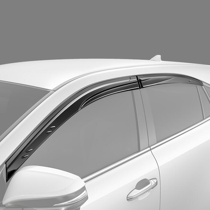 【訳アリ】TRD GRスポーツサイドバイザー ハリアー ASU60W ASU65W AVU65W ZSU60W ZSU65W 13/12〜