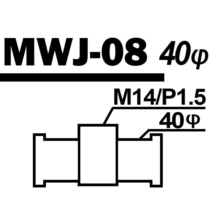 ��¨Ǽ�ۥ����ե����������� ZERO FOUR R �岹�ץ��󥵡����祤��� 40�� M14/P1.5 �岹���󥵡������å�����