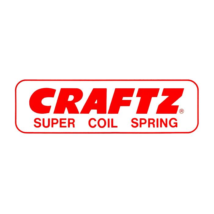 【訳アリ】CRAFTZ クラフト ロゴステッカー 170×50(mm) レッド