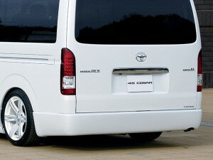 415コブラ 【ワイド】 CLEAN LOOK カーボンリアバランサー FRP 未塗装 ハイエース 200系 ワイド 個人宅不可 北海道・離島は要確認