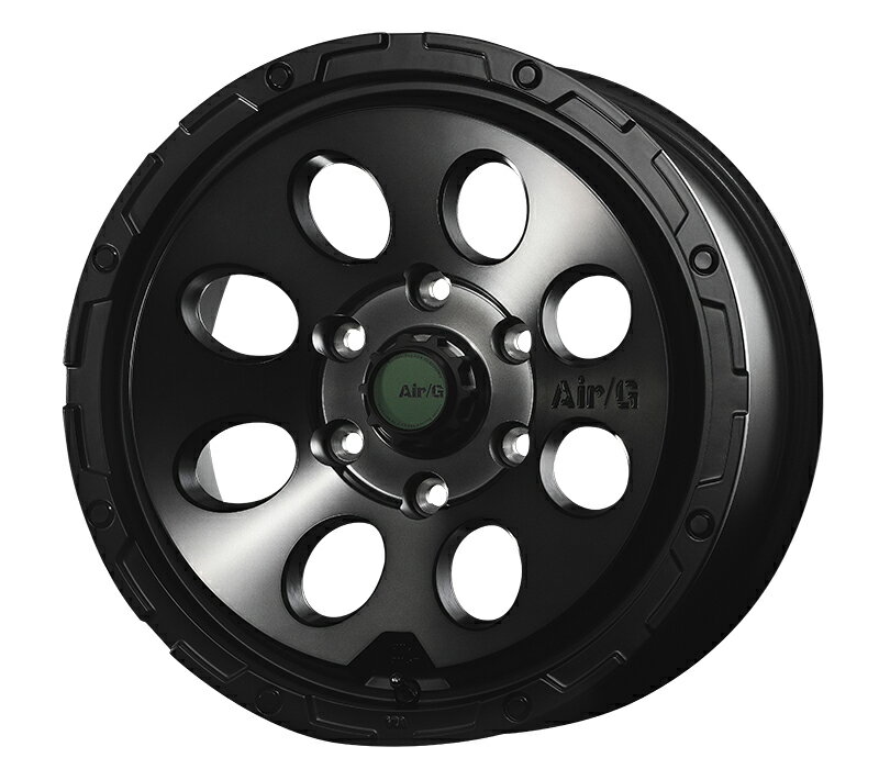 4x4エンジニアリング ホイール エアーGマッシヴ 16×7.0J 5H 114.3 +35 73.1 FACE2 ゴーストエディション 4本セット 沖縄・離島は着払い