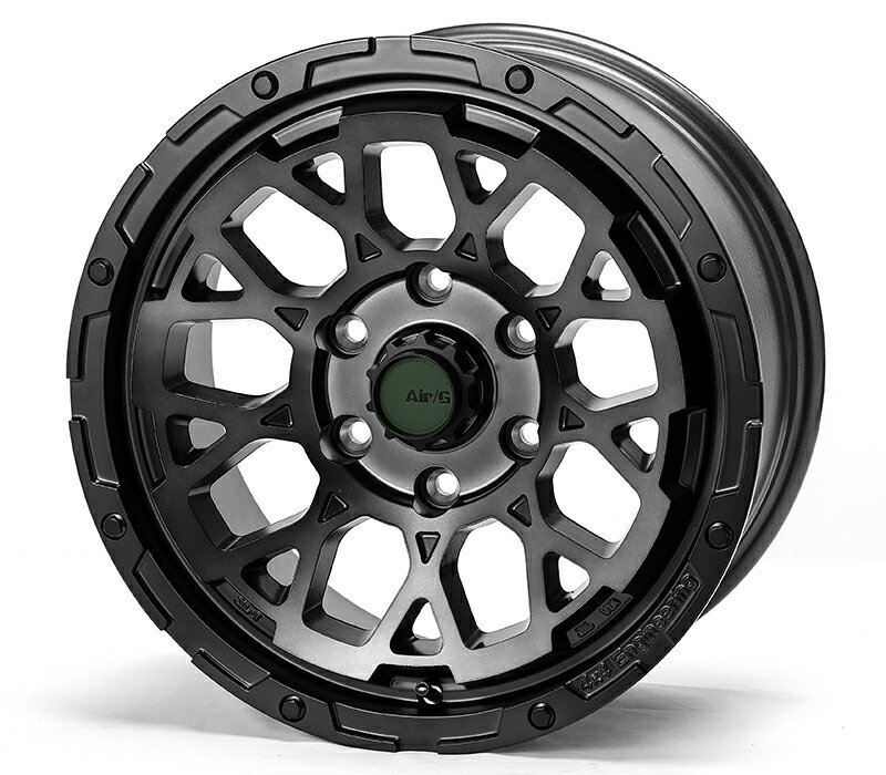 4x4エンジニアリング ホイール エアーGロックス 17×7.0J 5H 114.3 inset+32 FACE4 ゴーストエディション 4本セット 沖縄・離島は着払い