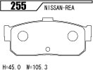 ACRE アクレ ブレーキパッド PC2600 前後セット パルサーセリエ HN15 H7.1〜H12.8 FF 1.8L 標準14インチ車