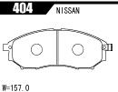 ACRE アクレ ブレーキパッド フォーミュラ800C フロント用 シーマ HF50 01/1〜10/7 3000cc