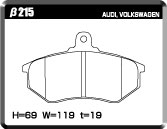 ACRE アクレ ブレーキパッド ユーロストリート 前後セット 1台分 アウディ A4 / A4 アヴァント / A4 オールロード 8D 1.8 8DAPT 99.6 054062〜168350