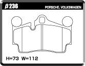 ACRE アクレ ブレーキパッド PC3200 リア用 カイエン (9PA) 9PABFD 9PAM5501 H15.9〜H22.3 4WD 3.2/3.6L