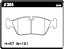 ACRE アクレ ブレーキパッド リアルレーシング フロント用 BMW 3シリーズ (E46) 325i/325i ツーリング AV25 H12.11〜H17.9 FR 2.5L