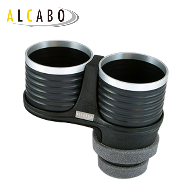 ALCABO アルカボ ドリンクホルダー ALFA ROMEO ミト 2009年〜2018年 ブラック/リングカップタイプ 離島は要確認