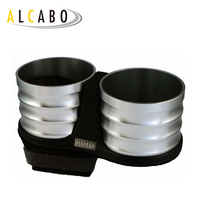 ALCABO アルカボ ドリンクホルダー AUDI A3 シリーズ 8P 2003年〜2012年 シルバーカップタイプ 離島は要確認