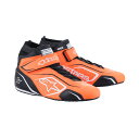 アルパインスターズ 四輪レース用レーシングシューズ TECH-1 T V3 SHOES (サイズ:9) 4512 ORANGE FLUO BLACK WHITE