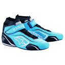 アルパインスターズ 四輪レース用レーシングシューズ TECH-1 T V3 SHOES (サイズ:9) 7912 LIGHT BLUE BLACK WHITE