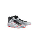 アルパインスターズ 四輪レース用レーシングシューズ TECH-1 Z V3 SHOES (サイズ:9) 1258 DARK SILVER BLACK RED