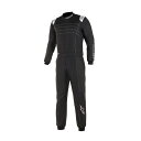 アルパインスターズ カート用レーシングスーツ KMX-9 V3 SUIT (サイズ:44) 12 BLACK WHITE