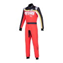 アルパインスターズ カート用レーシングスーツ KMX-9 V3 GRAPHIC 2 SUIT (サイズ:42) 3008 RED BLACK BRASS BRO...
